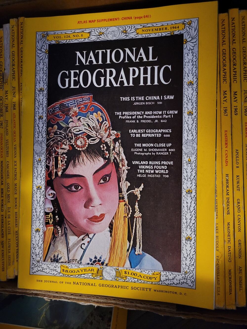 National geographic november 1964 vol 136 no.5